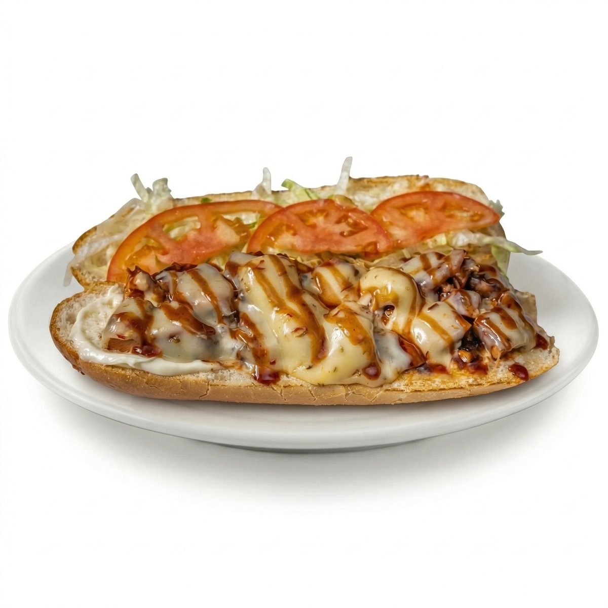 Chopped Cheese on a Hero
