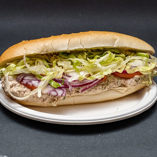 Tuna Salad Sandwich on Roll.