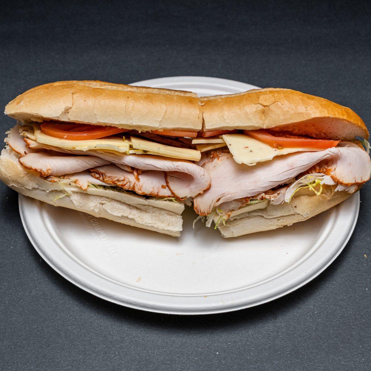 Salsalito Turkey on a Hero