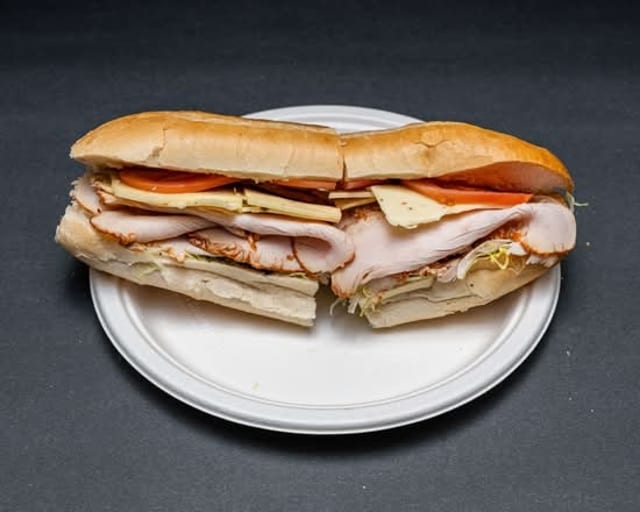 Cracked Peppermill Turkey Sandwich on Roll