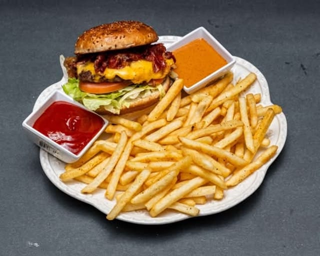 Bacon Cheeseburger Deluxe.